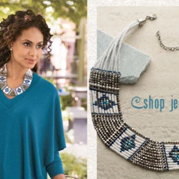 Soft Surroundings  NEW Sardinia White Multi Necklace NWT - Picture 8 of 8